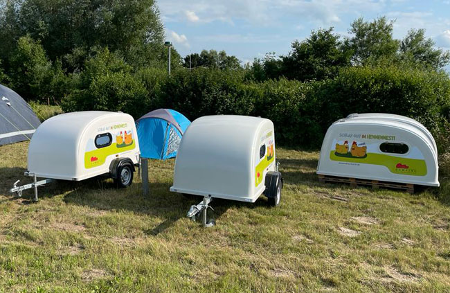 Übernachten im Shelter ideal für Radfahrer auf Tour